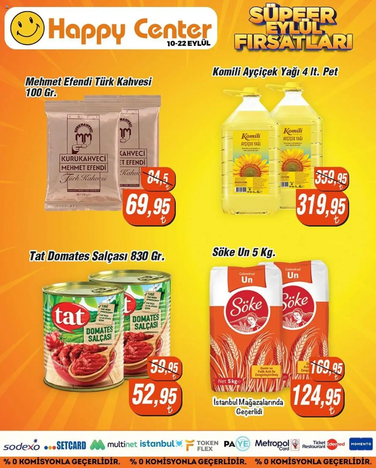 Happy Center Katalog - 10.09.2025 tarihinden itibaren geçerlidir | Sayfa: 1 | Ürünler: Domates, Yağ