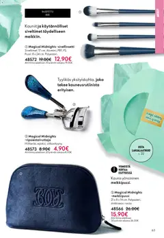 Oriflame-mainoslehti voimassa 18.02.2026 alkaen | Sivu: 63 | Tuotteet: Meikkipussi