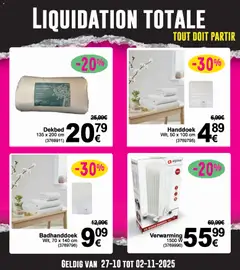 Cora - Liquidatie  - Voorbeeld van een folder van Cora, geldig van 27.10.2025 | Pagina: 4