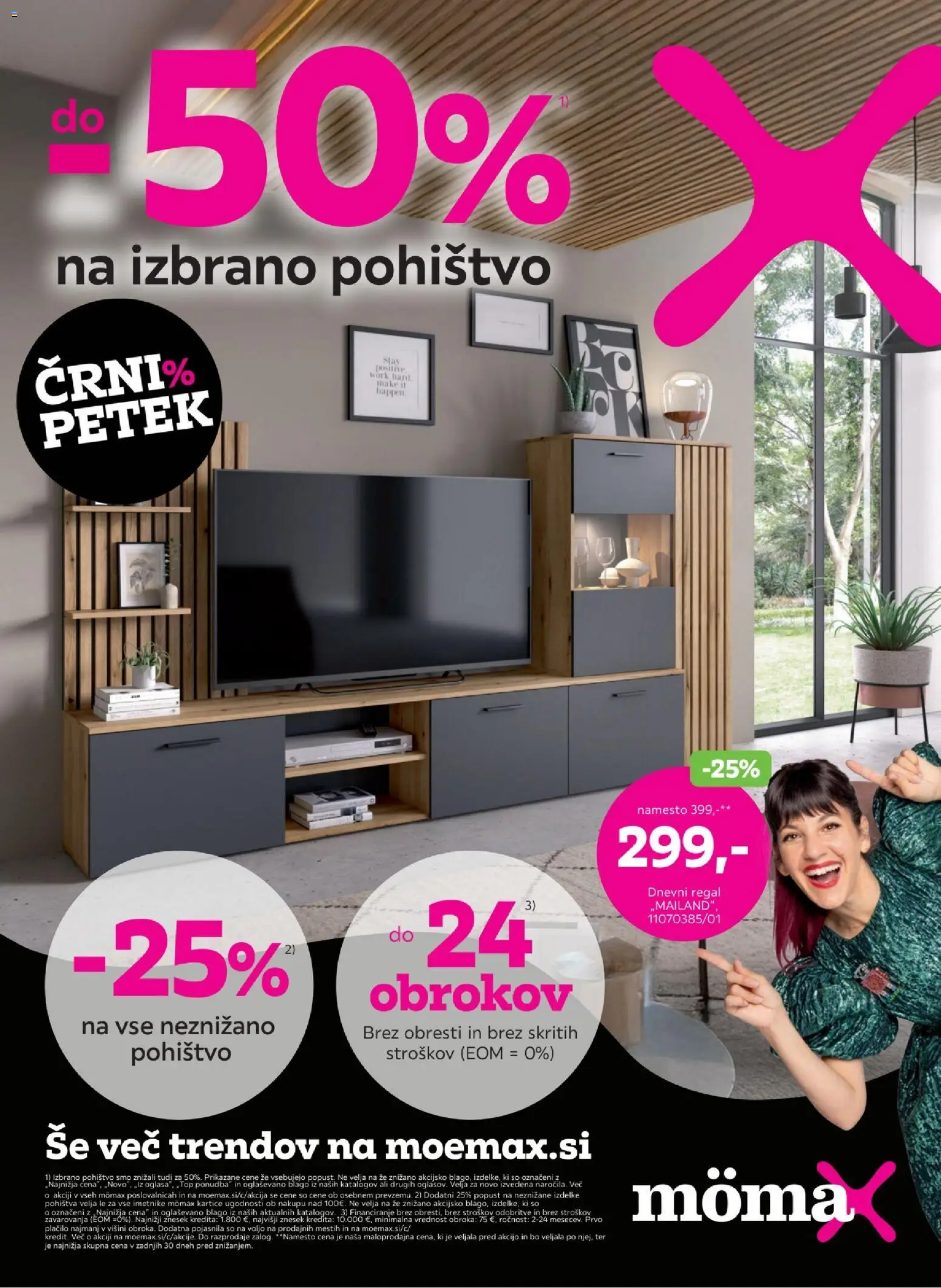 Novi Mömax katalog ponudbe – veljaven od 16.11.2025 | Stran: 1 | Izdelki: Pohištvo, Regal