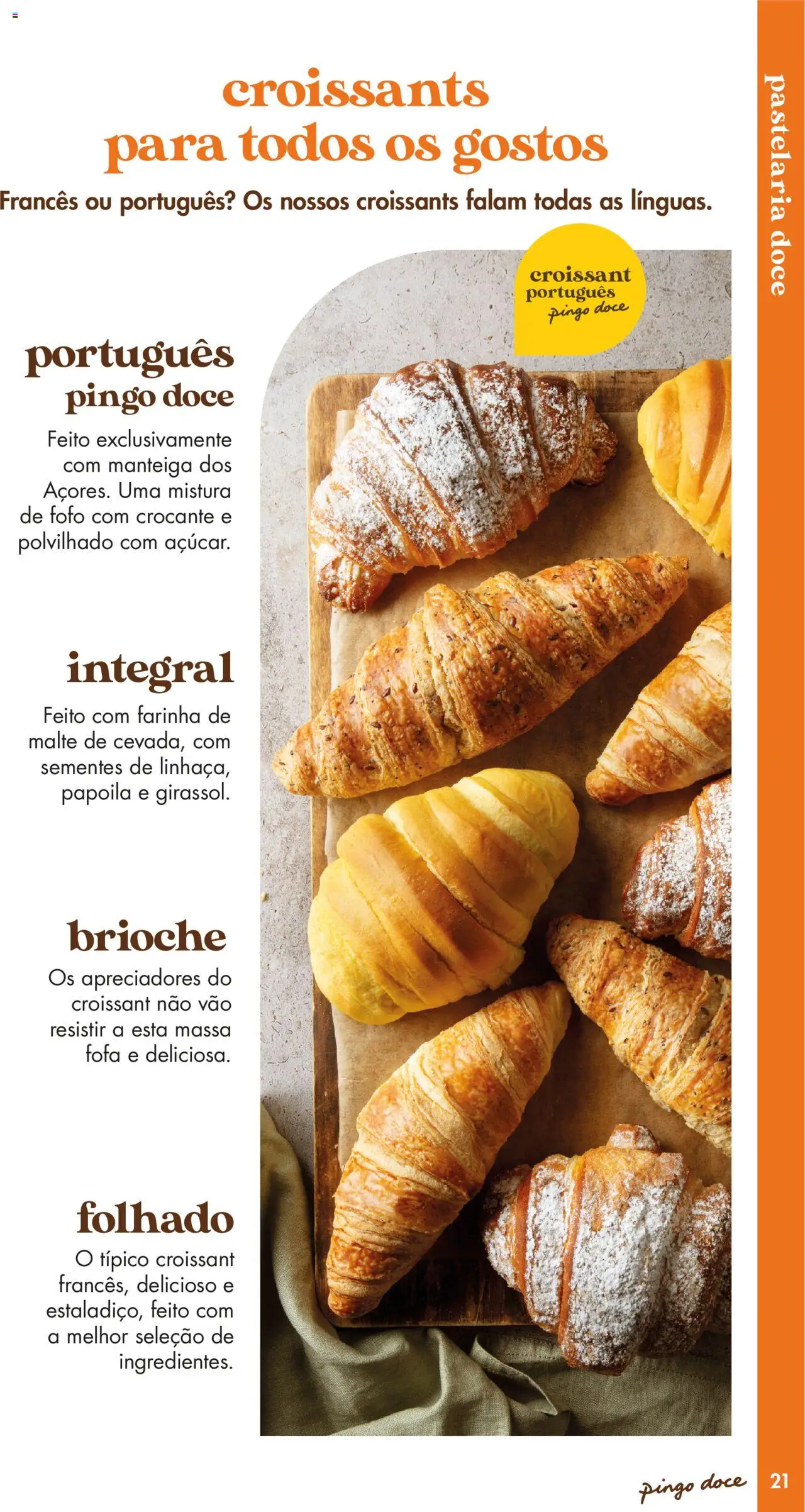 Pingo Doce - Catálogo-Padaria │ válido de 20.05.2025 | Página: 21 | Produtos: Manteiga, Massa