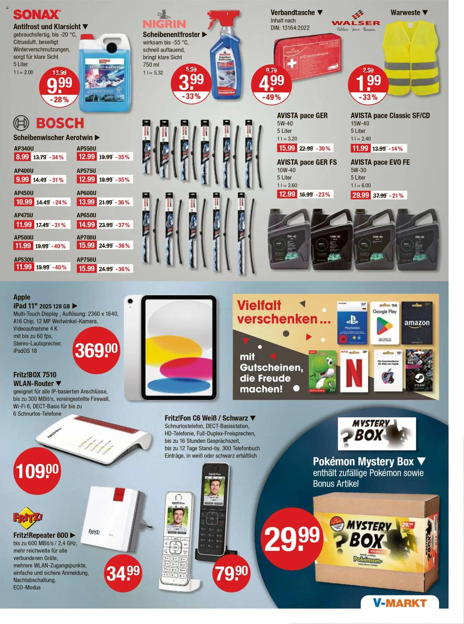 V-Markt - M&#252;nchen – gültig ab 20.11.2025 | Seite: 17 | Produkte: Bosch, Box, Ipad, Apple