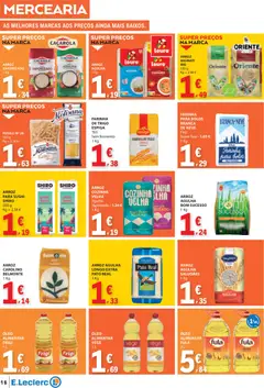 Pré-visualização E.Leclerc folheto válido de 05.03.2026 | Página: 16 | Produtos: Louro, Óleo, Arroz