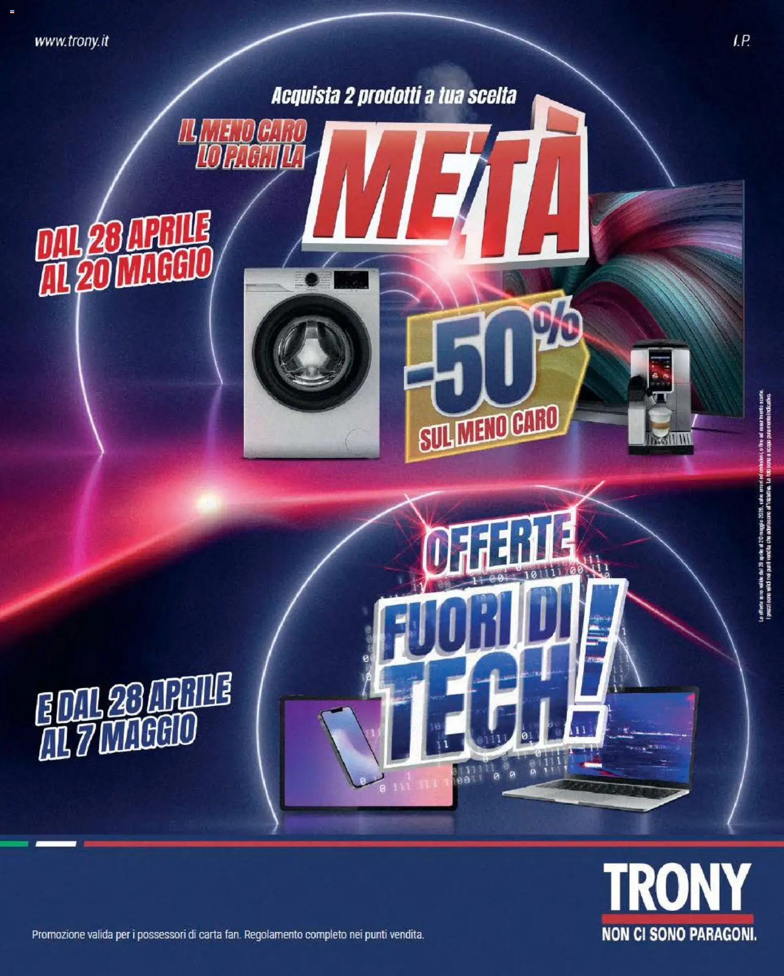 Volantino Trony del 28.04.2026 | Pagina: 1