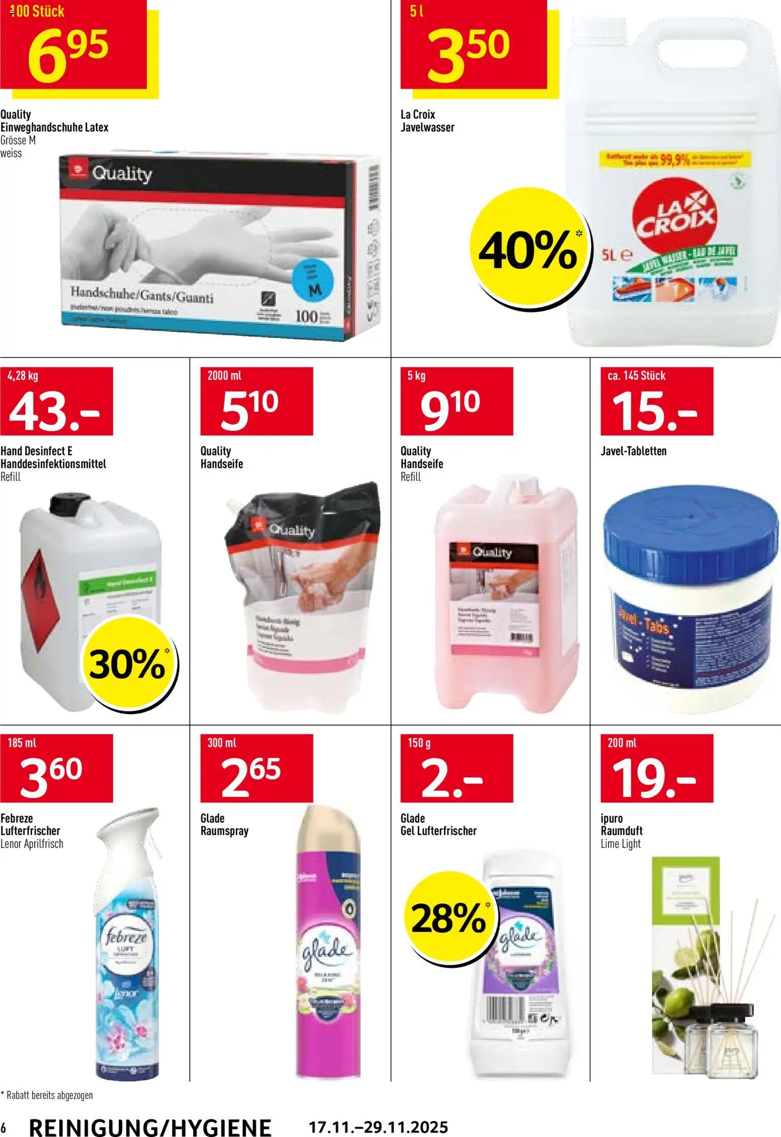 Prodega Aktionen Reinigung – gültig ab 17.11.2025 | Seite: 6 | Produkte: Bluetooth Højttalere
