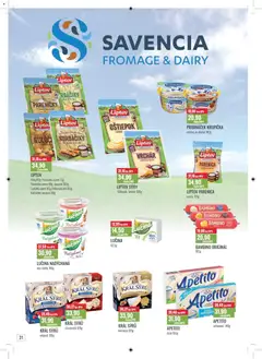 Náhled letáku Ratio leták od 01.12.2025 | Strana: 32 | Produkty: Lučina, Pribináček, Sýry, Paprika