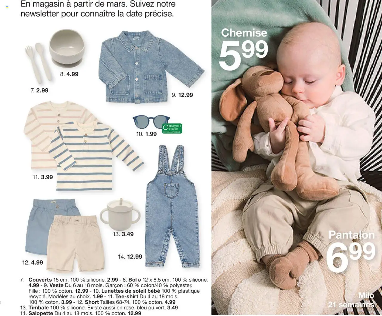  | Page: 21 | Produits: Salopette, Bol, Chemise, Lunettes
