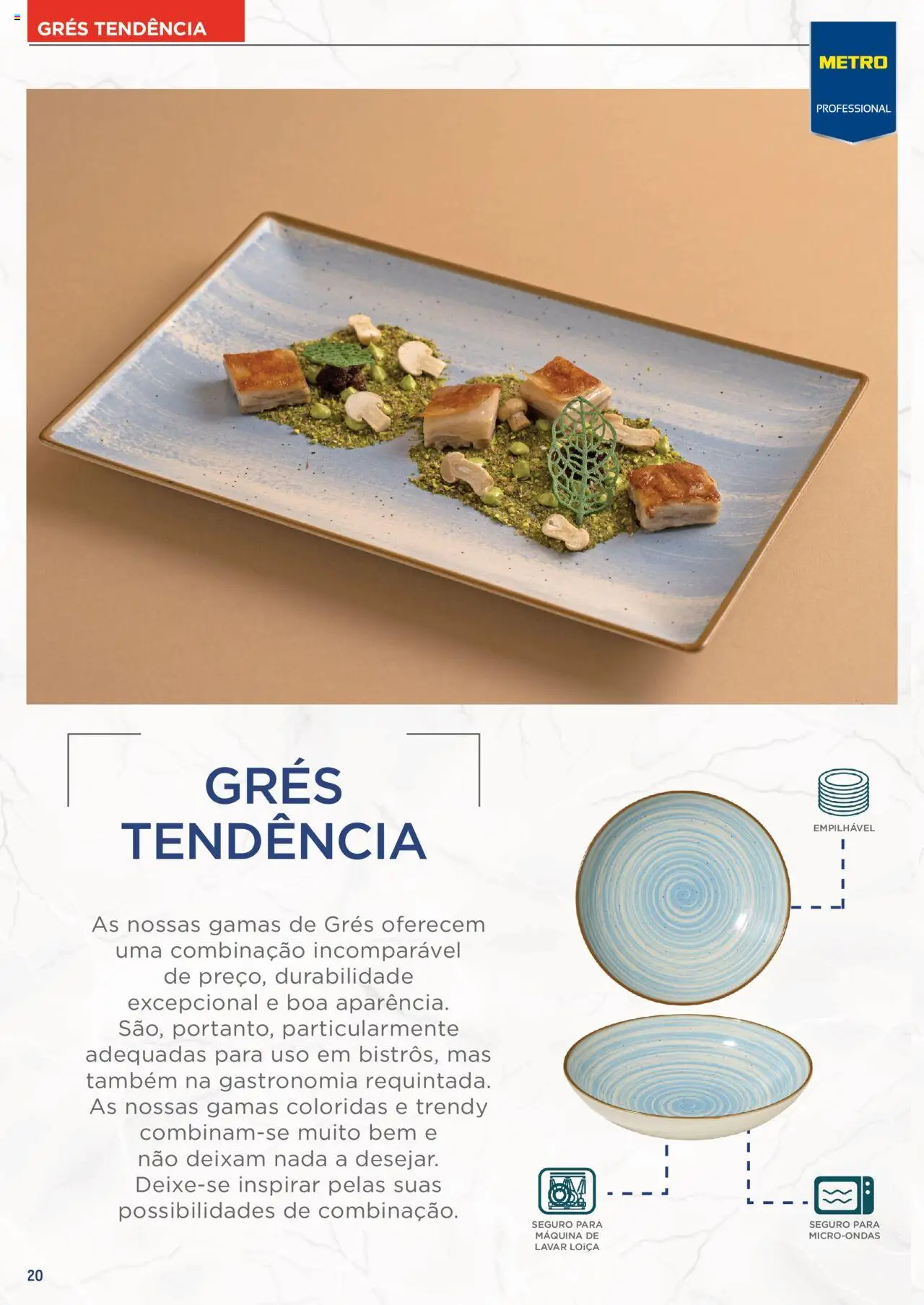 Makro Catálogo Serviço de Mesa │ válido de 01.08.2024 | Página: 20 | Produtos: Microondas