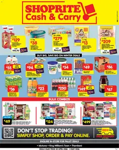 Shoprite specials catalogue – valid from 20.04.2026