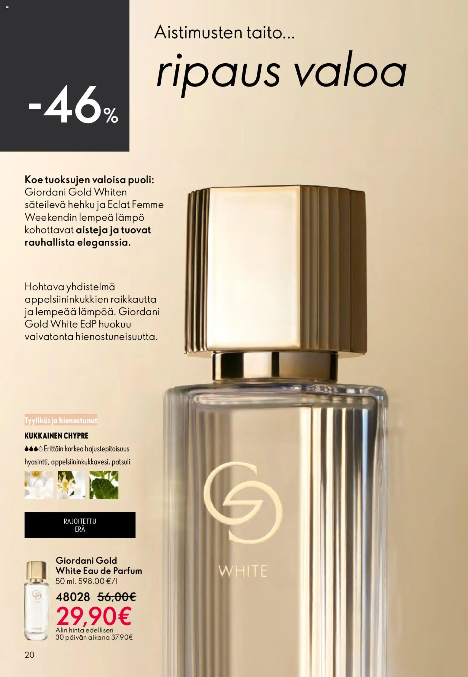 Oriflame - Esite 06 – voimassa 22.04.2026 alkaen | Sivu: 20