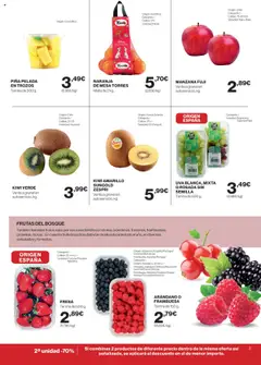 Supercor Península y Baleares │ válido desde el 17.07.2025 | Página: 3 | Productos: Piña, Kiwi, Manzana, Mesa