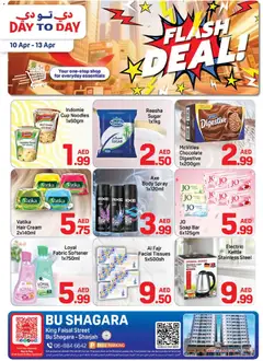Preview of Day to Day flash deal valid from 10.04.2026