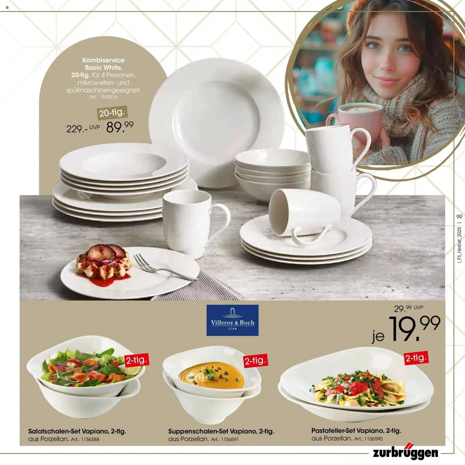 Zurbrüggen - Zurbrüggen: Raum für neue Lieblingsstücke – gültig ab 19.10.2025 | Seite: 99