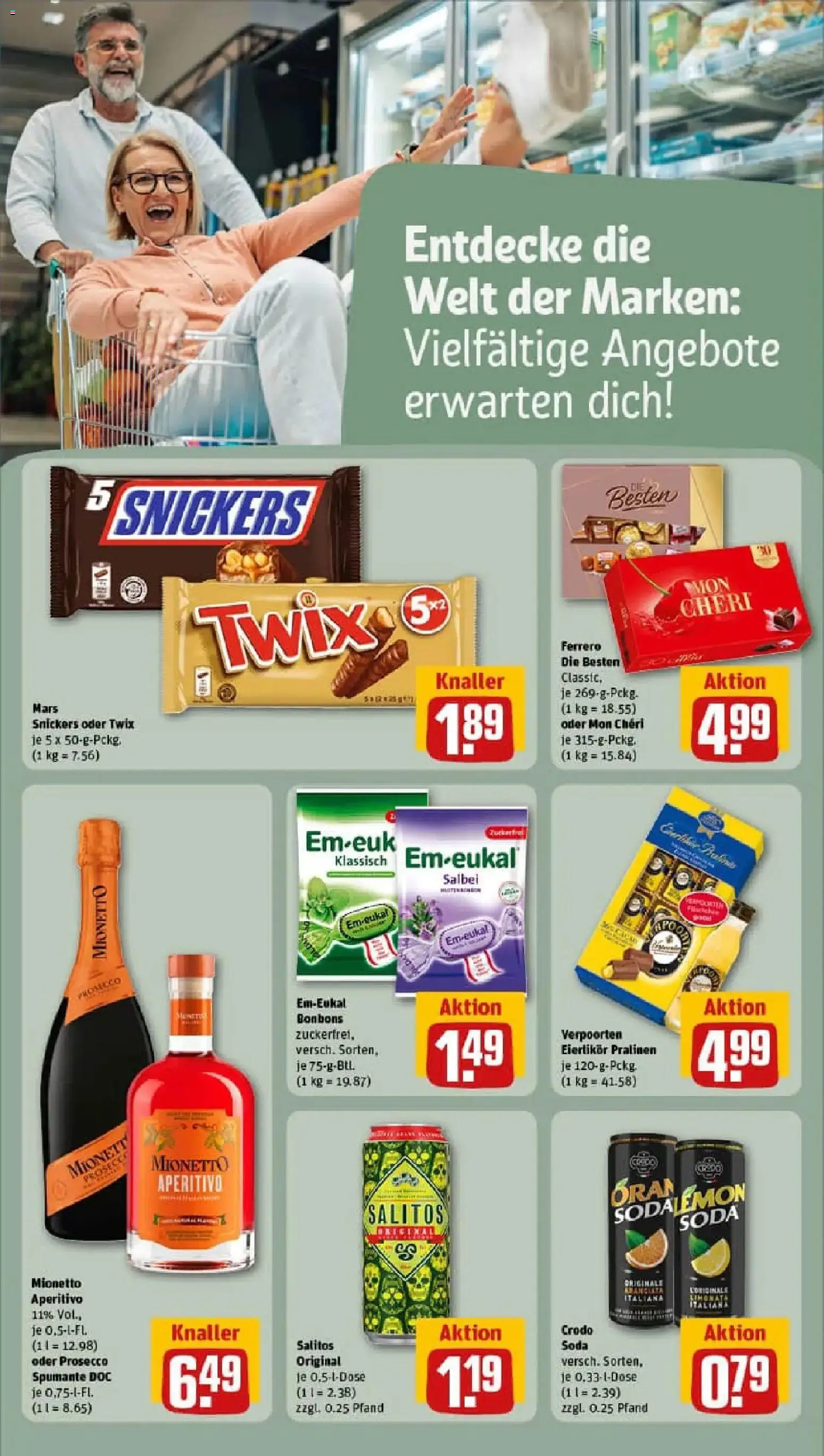 Rewe prospekt Jüchen	 – gültig ab 17.11.2025 | Seite: 14 | Produkte: Snickers, Mars, Twix, Mon cheri