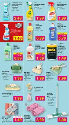 KODi Prospekt 	 ab 16.03.2026 gültig | Seite: 8 | Produkte: Milch, Essig, Kühlschrank, Küchenrolle