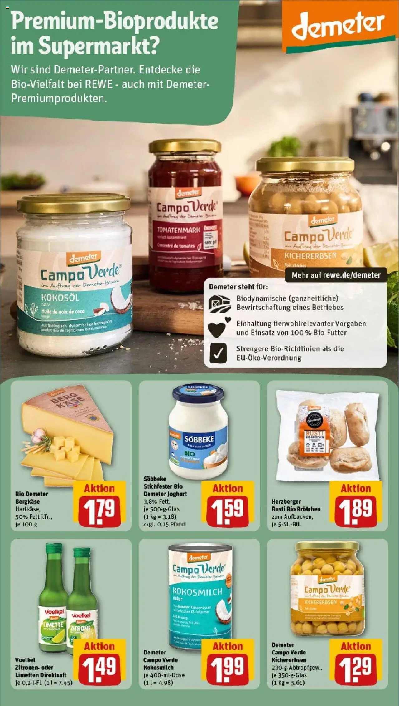 Rewe prospekt Marsberg	 - gültig ab dem 15.06.2025 | Seite: 19 | Produkte: Limetten, Zitrone, Limette, Zitronen