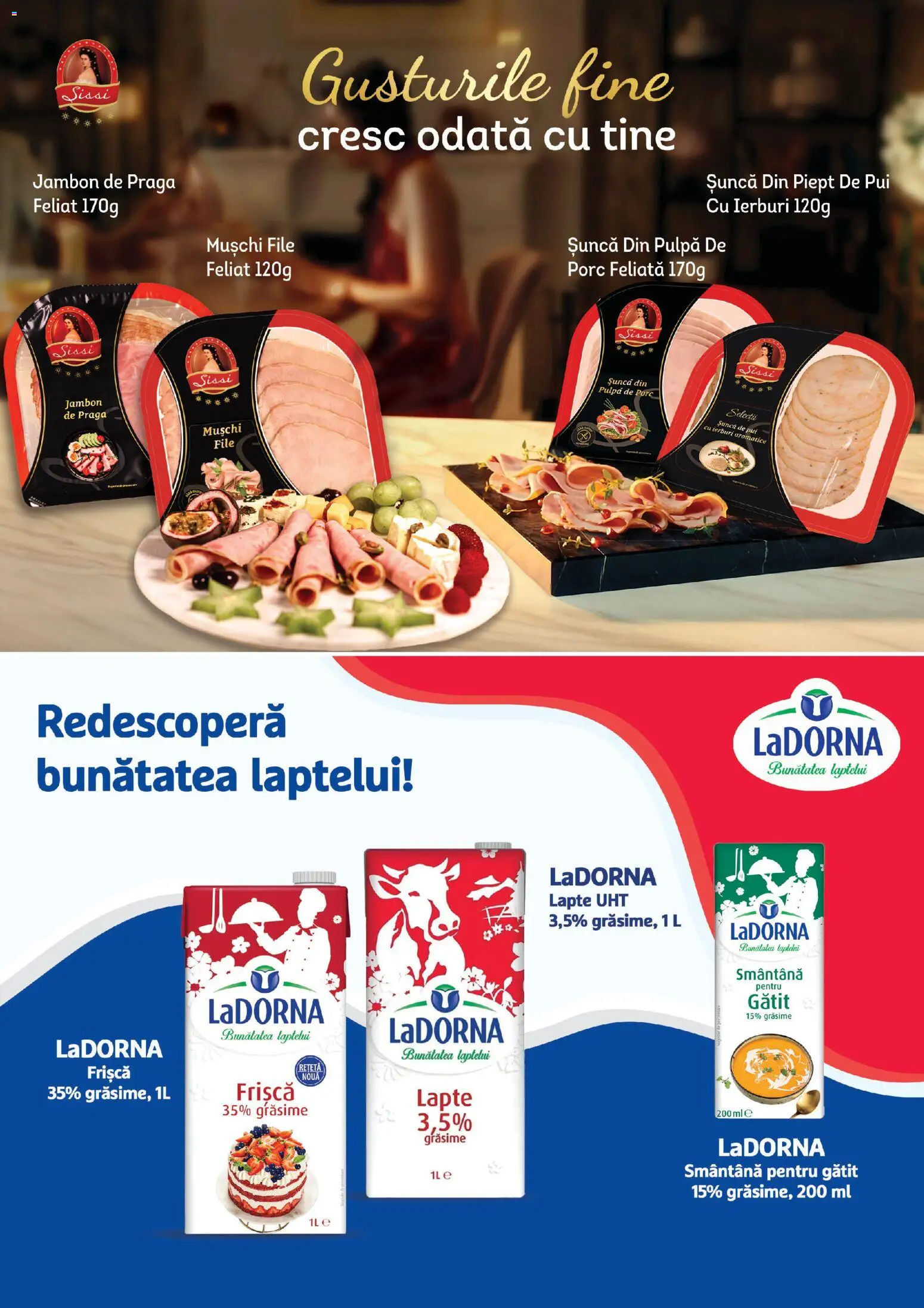 Noul catalog Mega Image – valabil de la 26.03.2026 | Pagină: 10 | Produse: Hacıyatmaz Kedi Oyuncağı, Șuncă, Frișcă, Smântână