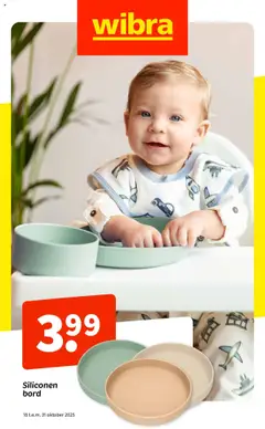 Wibra -Folder baby - Voorbeeld van een folder van Wibra, geldig van 18.10.2025