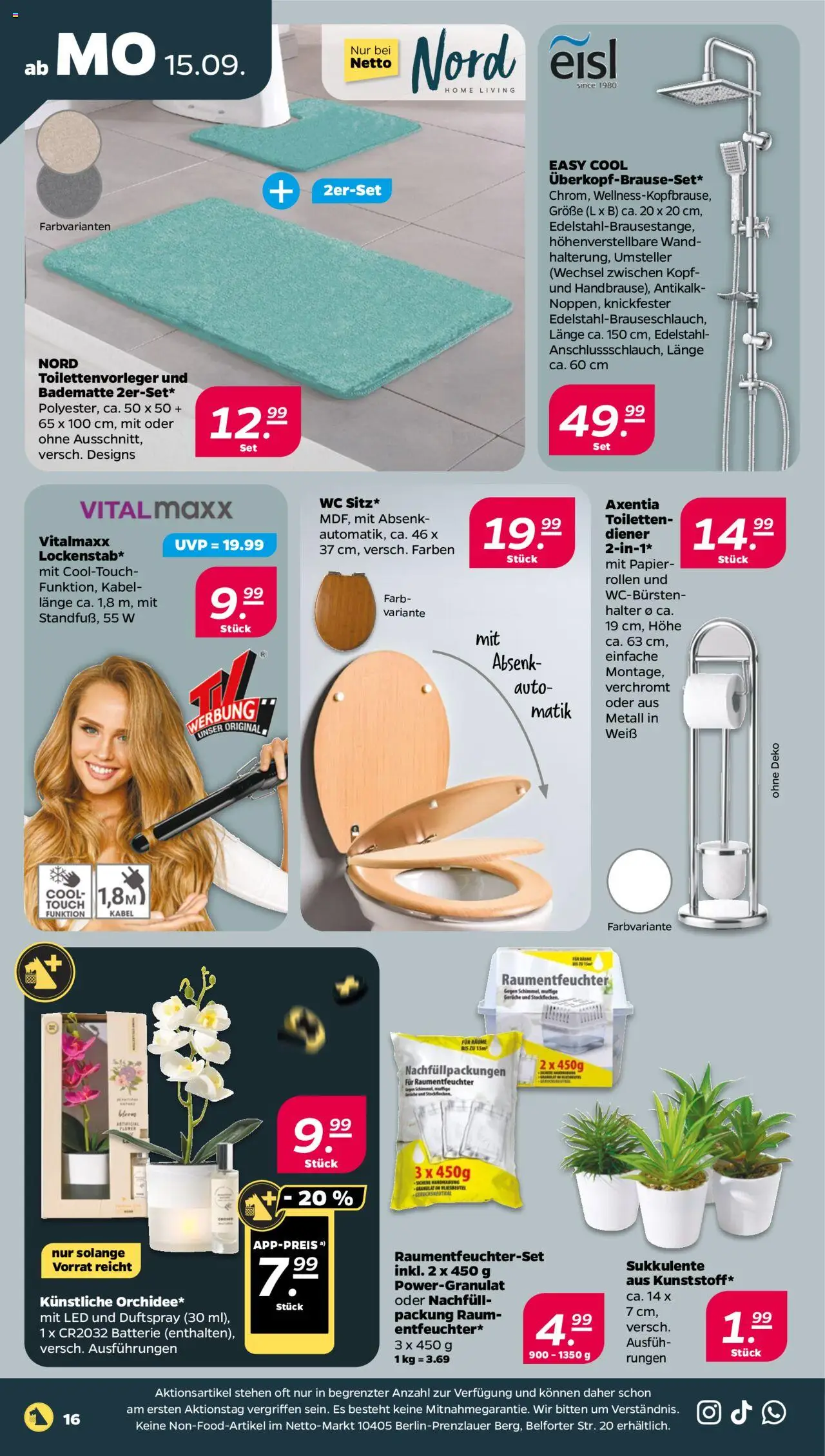 Netto Prospekt 	 – gültig ab 15.09.2025 | Seite: 16 | Produkte: Kabel, Batterie