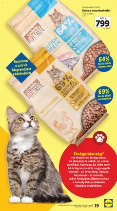 Lidl - Állateledel-katalógus - amely érvényes a következő dátumtól: 24.04.2025 | Oldal: 19