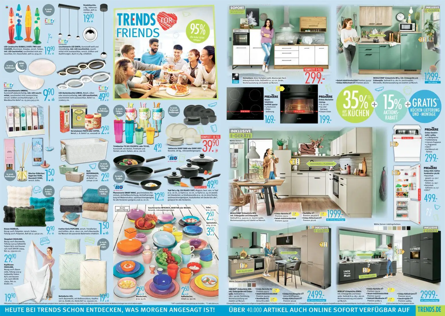 Trends Prospekt 	 – gültig ab 28.02.2026 | Seite: 4 | Produkte: Kissen, Decke, Bettwäsche, Pasta