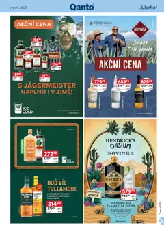 Astur & Qanto leták - Velkoobchod 08/2025 od 01.08.2025 | Strana: 23 | Produkty: Jägermeister, Whiskey, Tequila, Sirup