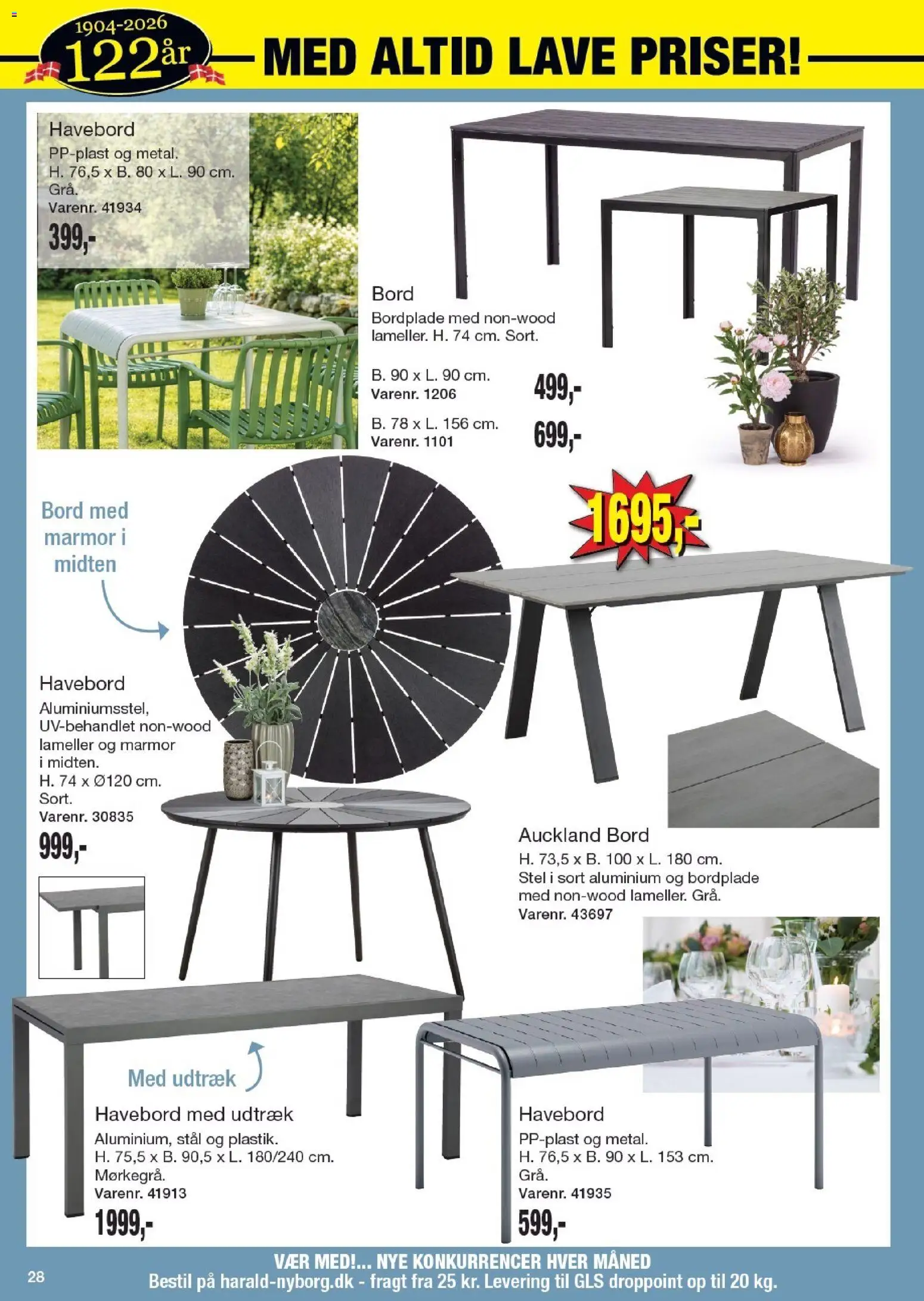 Harald Nyborg - Tilbudsavis tilbudsavis – gyldig fra 19.03.2026 | Side: 32 | Produkter: Bord