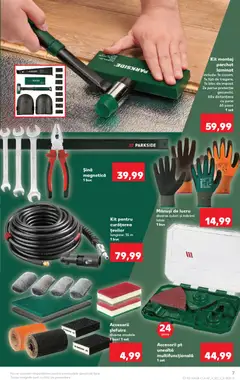 Ofertele Kaufland valabile de la 18.02.2026 | Pagină: 7 | Produse: Mănuși, Mănuși de lucru, Parchet, Peluş Köpek Yatağı