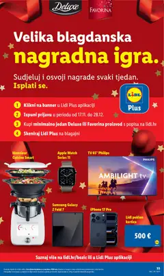 Katalog Lidl - Pregled kataloga iz trgovine Lidl, vrijedi od 01.12.2025 | Stranica: 33