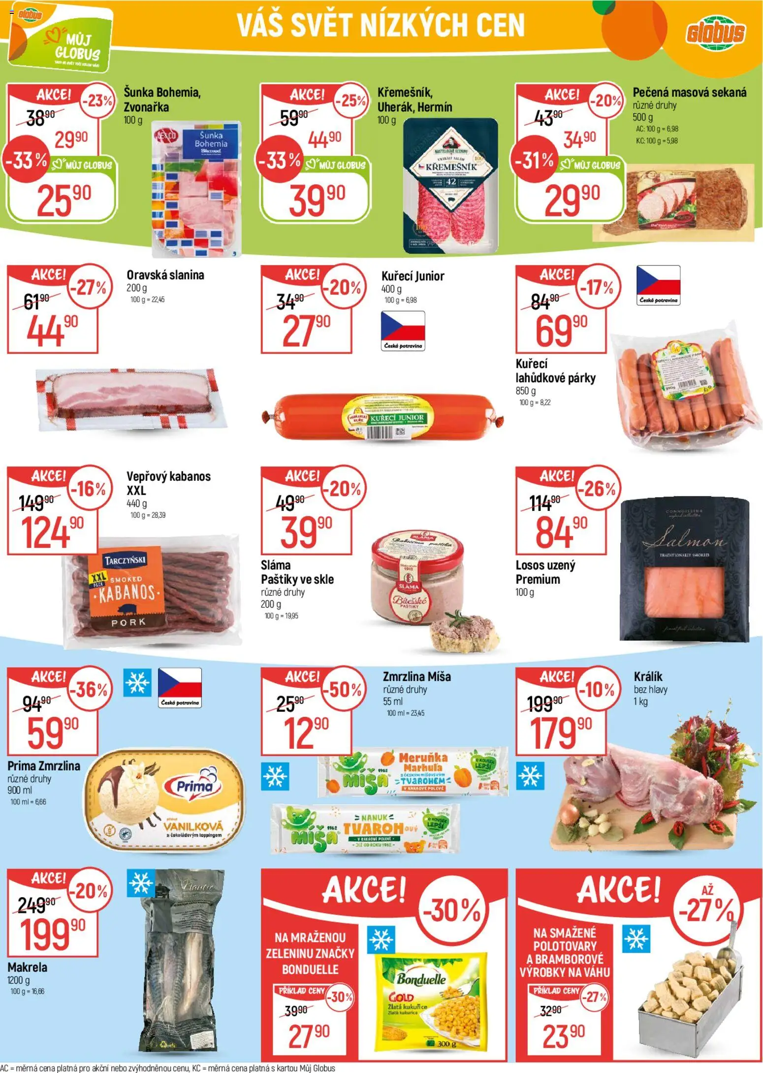Globus leták od 05.11.2025 | Strana: 20 | Produkty: Globus, Zmrzlina, Sekaná, Kabanos