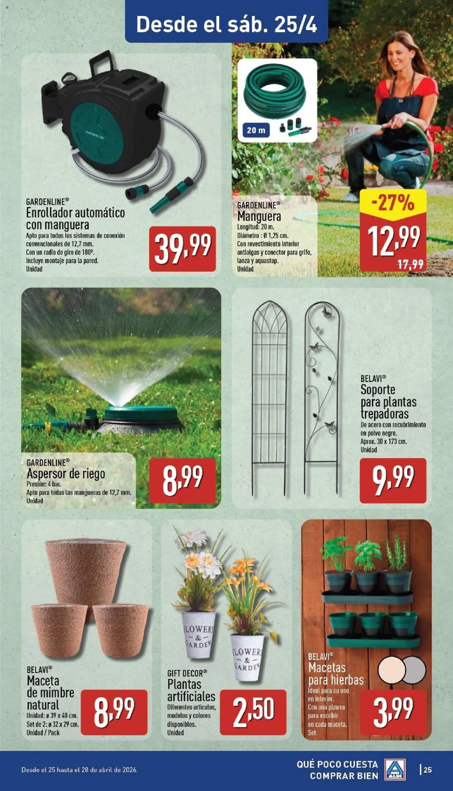 Aldi folleto Península │ válido desde el 20.04.2026 | Página: 25