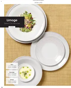 Hanos - Tableware magazine 2025-2026 - Voorbeeld van een folder van Hanos, geldig van 01.09.2025 | Pagina: 10 | Producten: Bord, Schaal