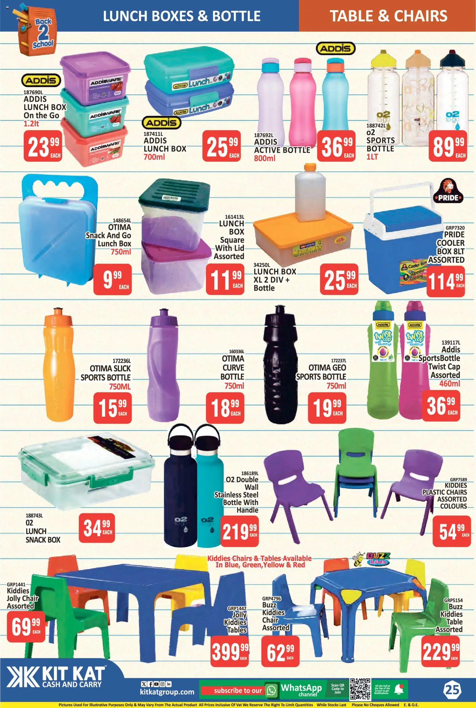 New KIT KAT Cash & Carry catalogue – valid from 02.11.2025 | Page: 25 | Products: Cap, Table, Chair, Box