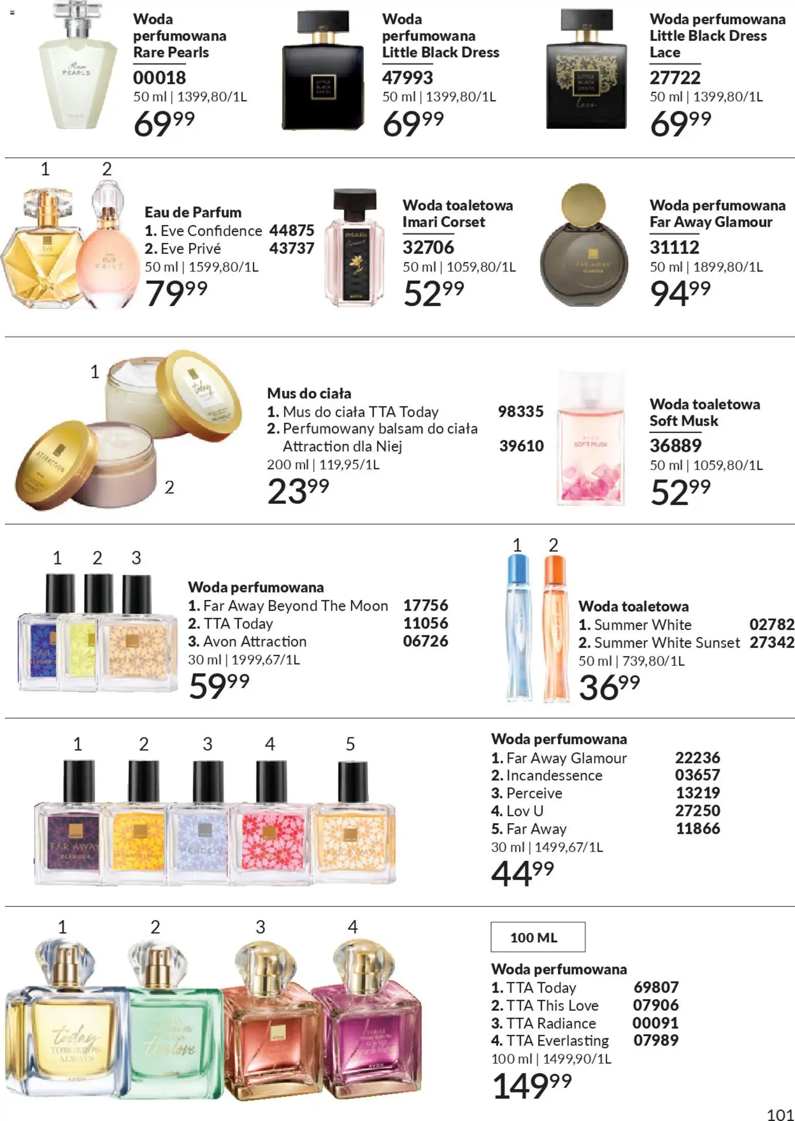 Avon Katalog 3 2026 od 01.03.2026 | Strona: 101 | Produkty: Woda toaletowa, Woda