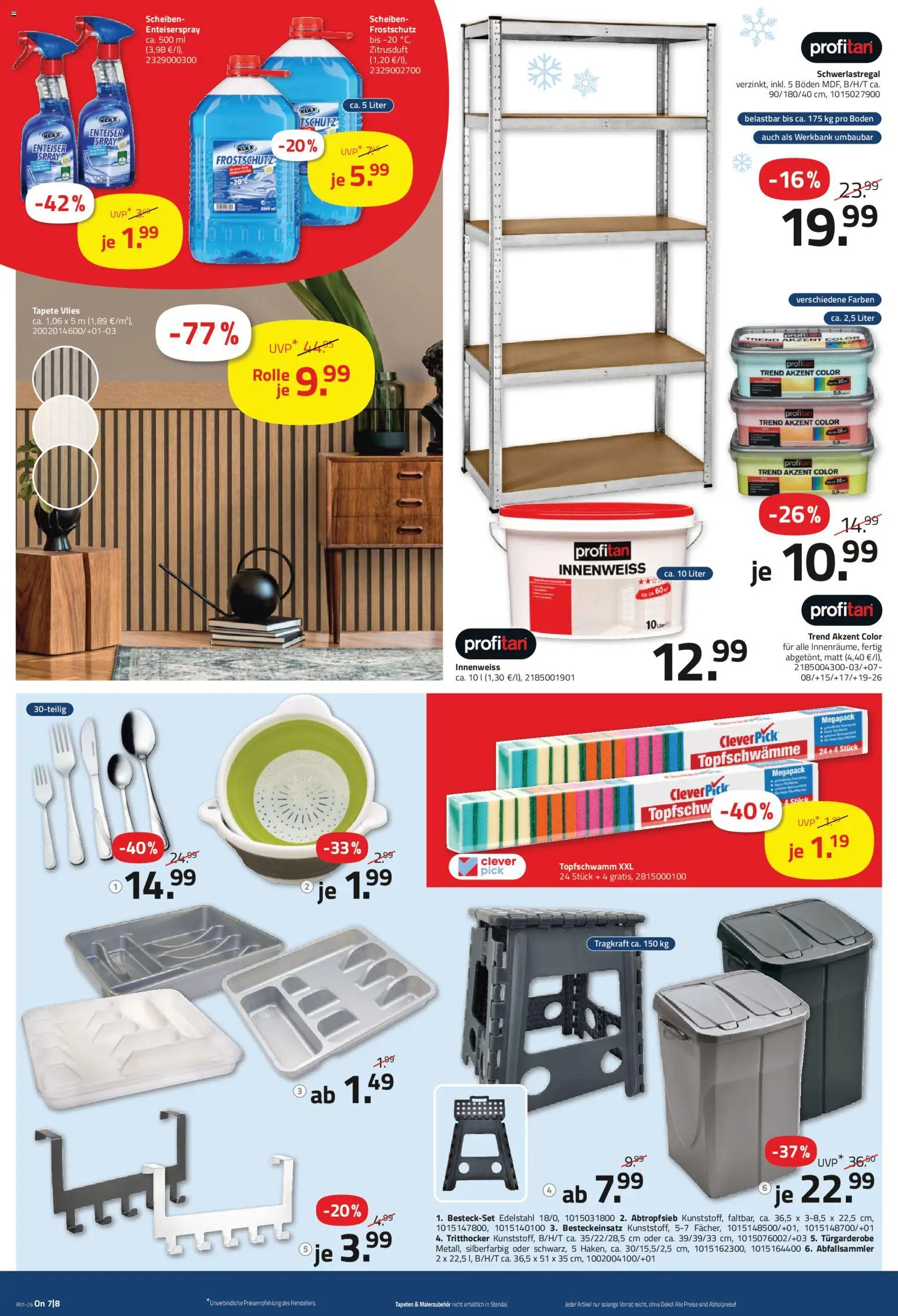 Roller Prospekt 	 – gültig ab 28.12.2025 | Seite: 12 | Produkte: Schwerlastregal