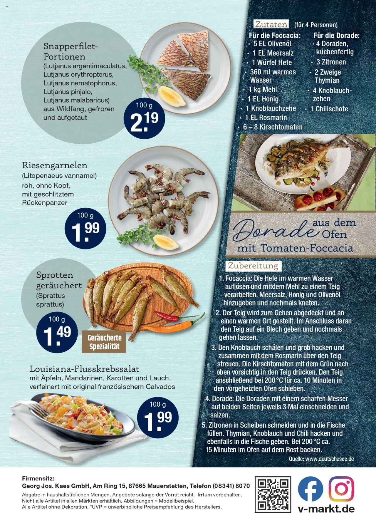 V-Markt  Fischangebote München - gültig ab dem 07.08.2025 | Seite: 2 | Produkte: Mehl, Olivenol, Knoblauch, Zitronen