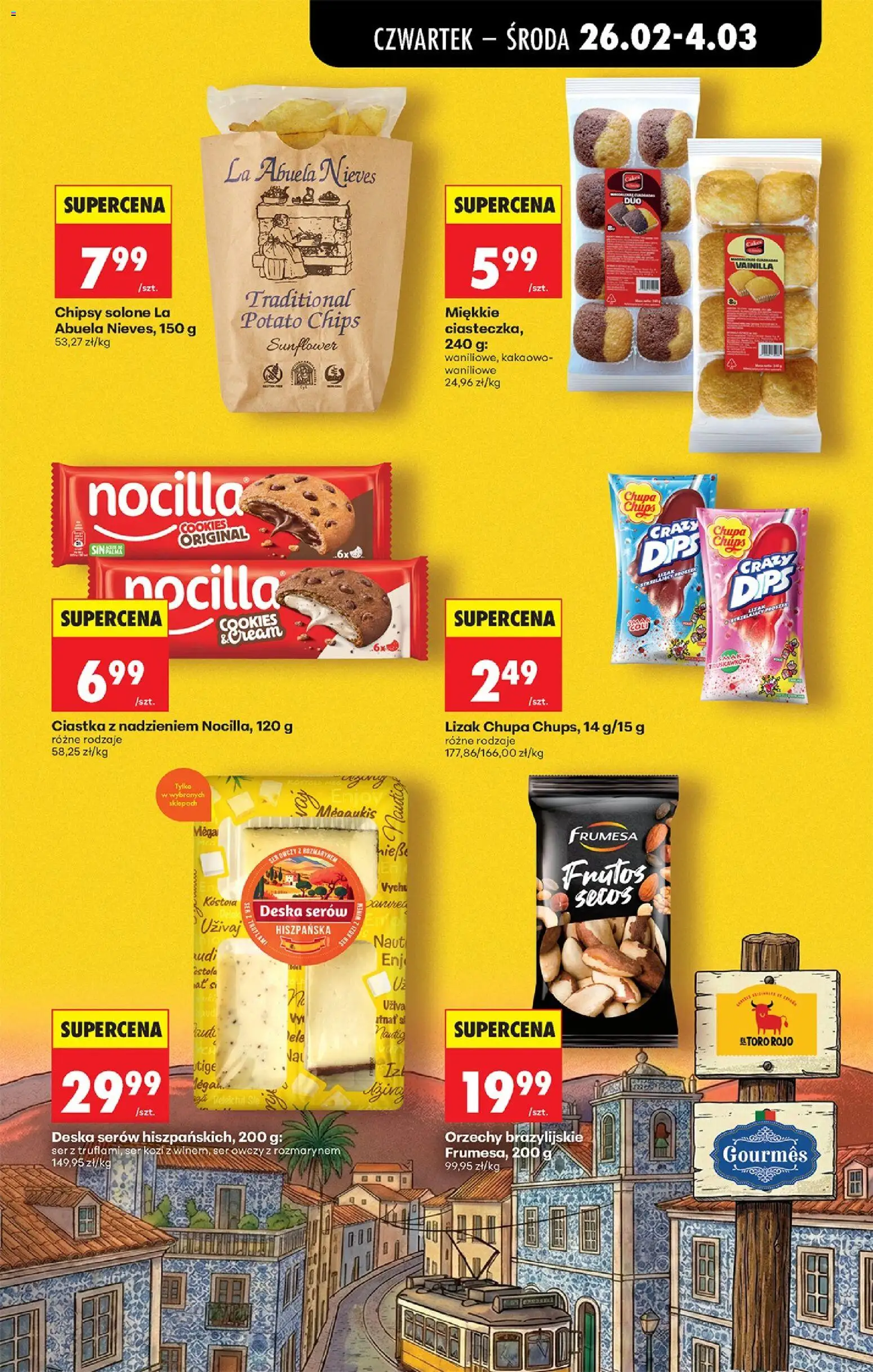 Biedronka gazetka - Oferta w tym tygodniu od 26.02.2026 | Strona: 53 | Produkty: Ser owczy, Deska serów, Ser, Orzechy