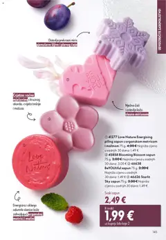 Oriflame - Katalog - Pregled kataloga iz trgovine Oriflame, vrijedi od 08.10.2025 | Stranica: 145 | Proizvodi: Miris, Piling, Sapun, Šljive