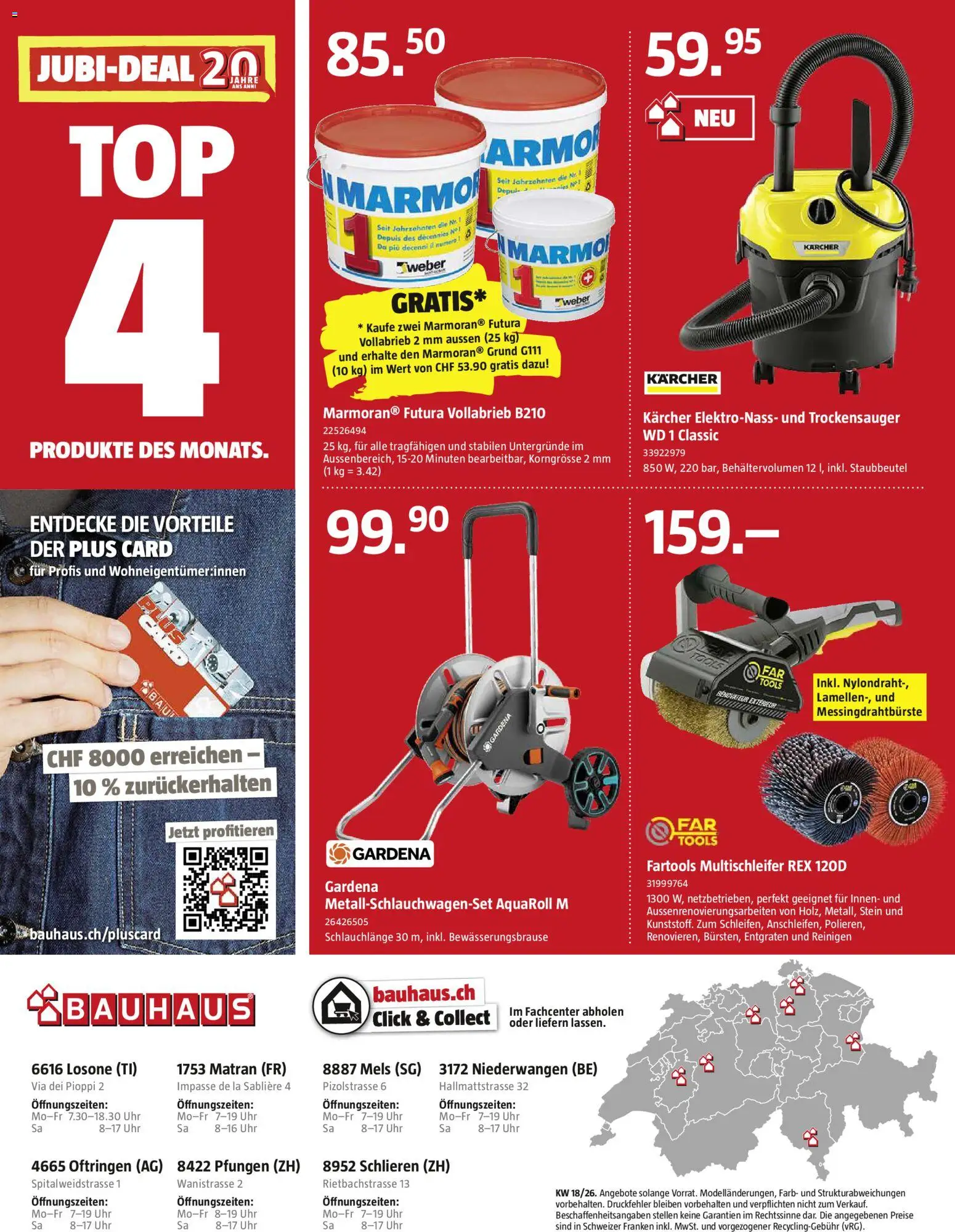 Bauhaus aktionen – gültig ab 27.04.2026 | Seite: 36 | Produkte: Uhr