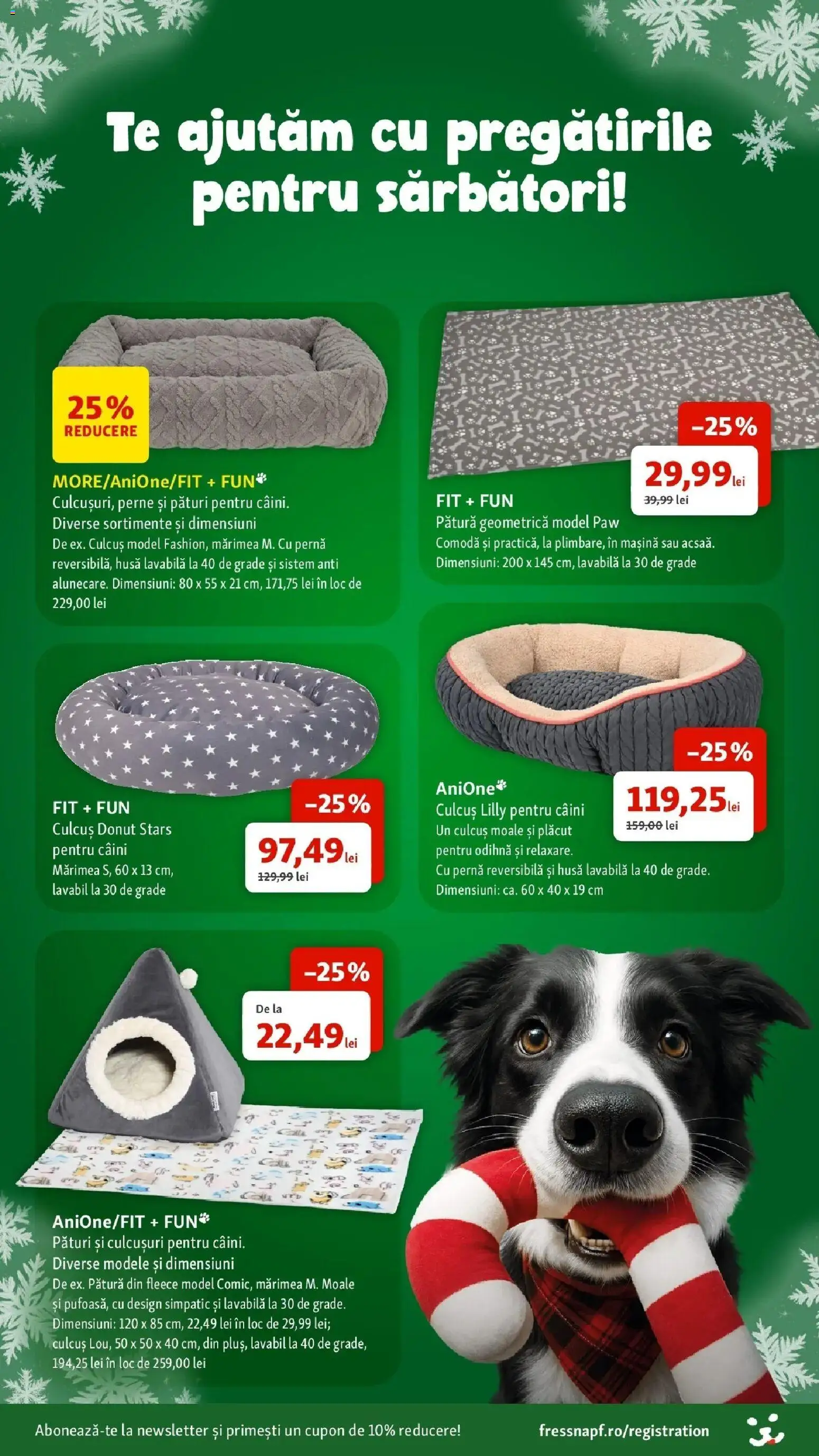 Noul catalog Fressnapf – valabil de la 04.12.2025 | Pagină: 7 | Produse: Pernă, Pătură, Comodă, Türk kahvesi öğütme değirmeni