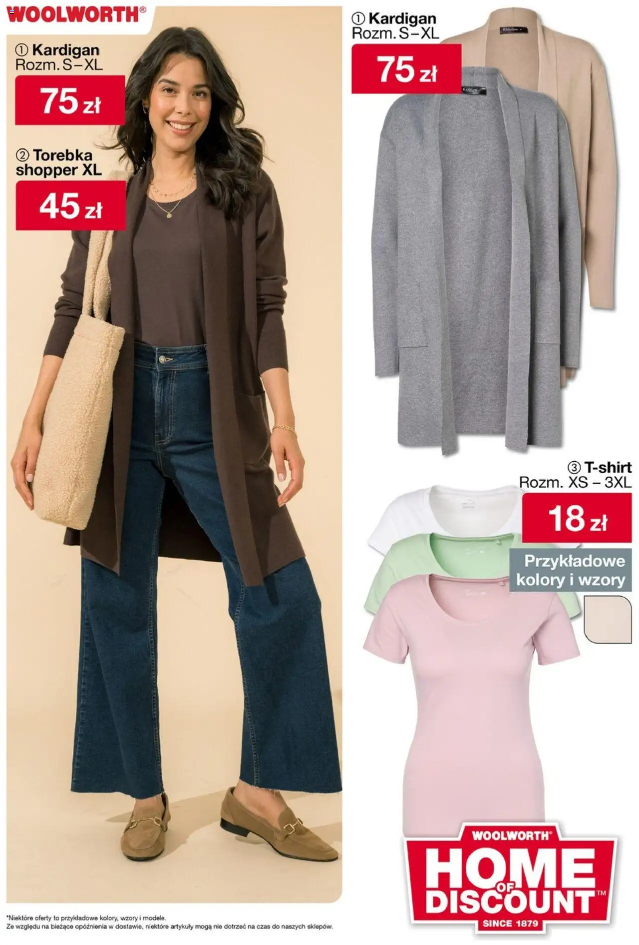 Woolworth Gazetka od 12.09.2025 | Strona: 6 | Produkty: Torebka, Kardigan