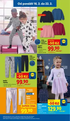 Náhled letáku lupilu® Šaty s tylovou sukní, materiál: bavlna, polyester, • 98/104-122/128 od 16.02.2026 | Strana: 9