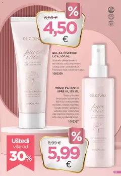 Katalog Farmasi - Pregled kataloga iz trgovine Farmasi, vrijedi od 01.10.2025 | Stranica: 19 | Proizvodi: Tonik za lice, Miris, Voda, Toner