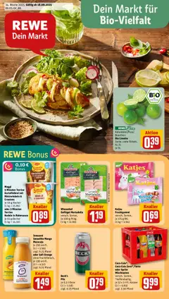 Rewe Prospekt 	 gültig ab dem 18.08.2025
