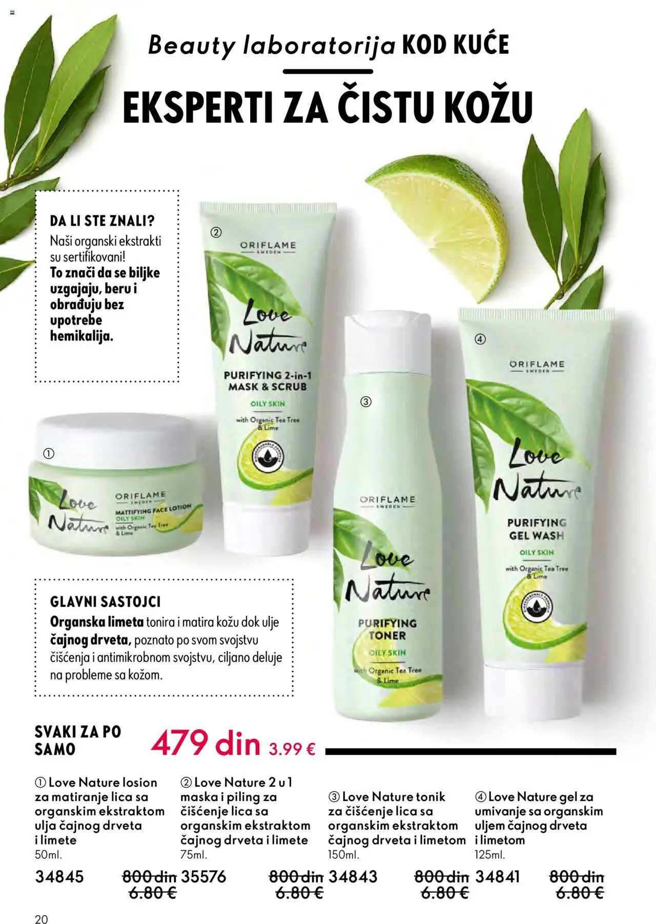 Oriflame katalog - važi od 14.09.2025 | Strana: 20