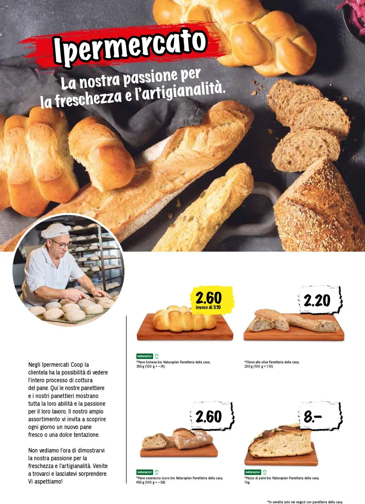 Coop Una settimana di azioni – gültig ab 02.10.2025 | Seite: 26 | Produkte: Pane