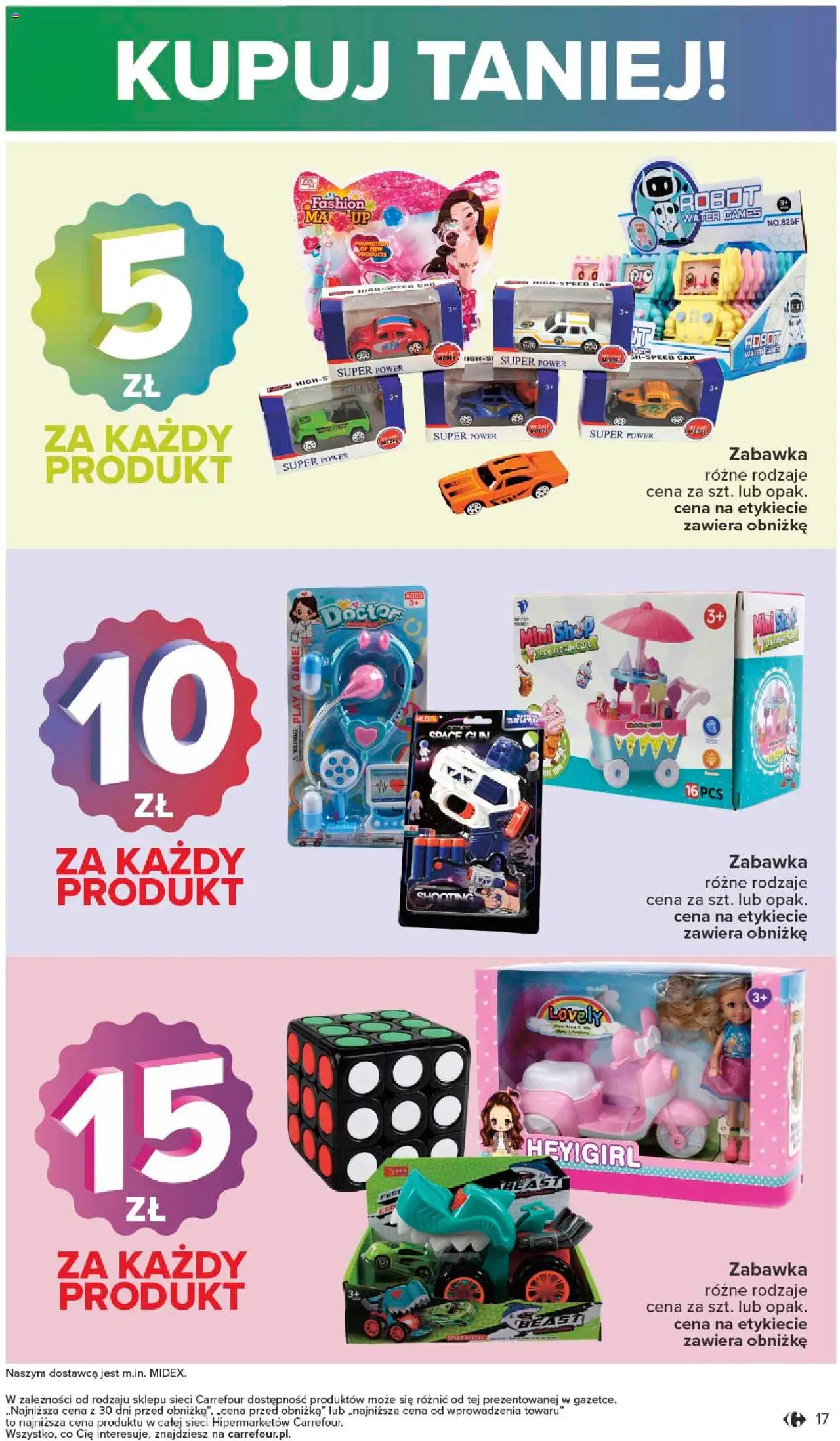 Carrefour Gazetka - Łap okazje od 09.10.2025 | Strona: 17 | Produkty: Mak, Robot