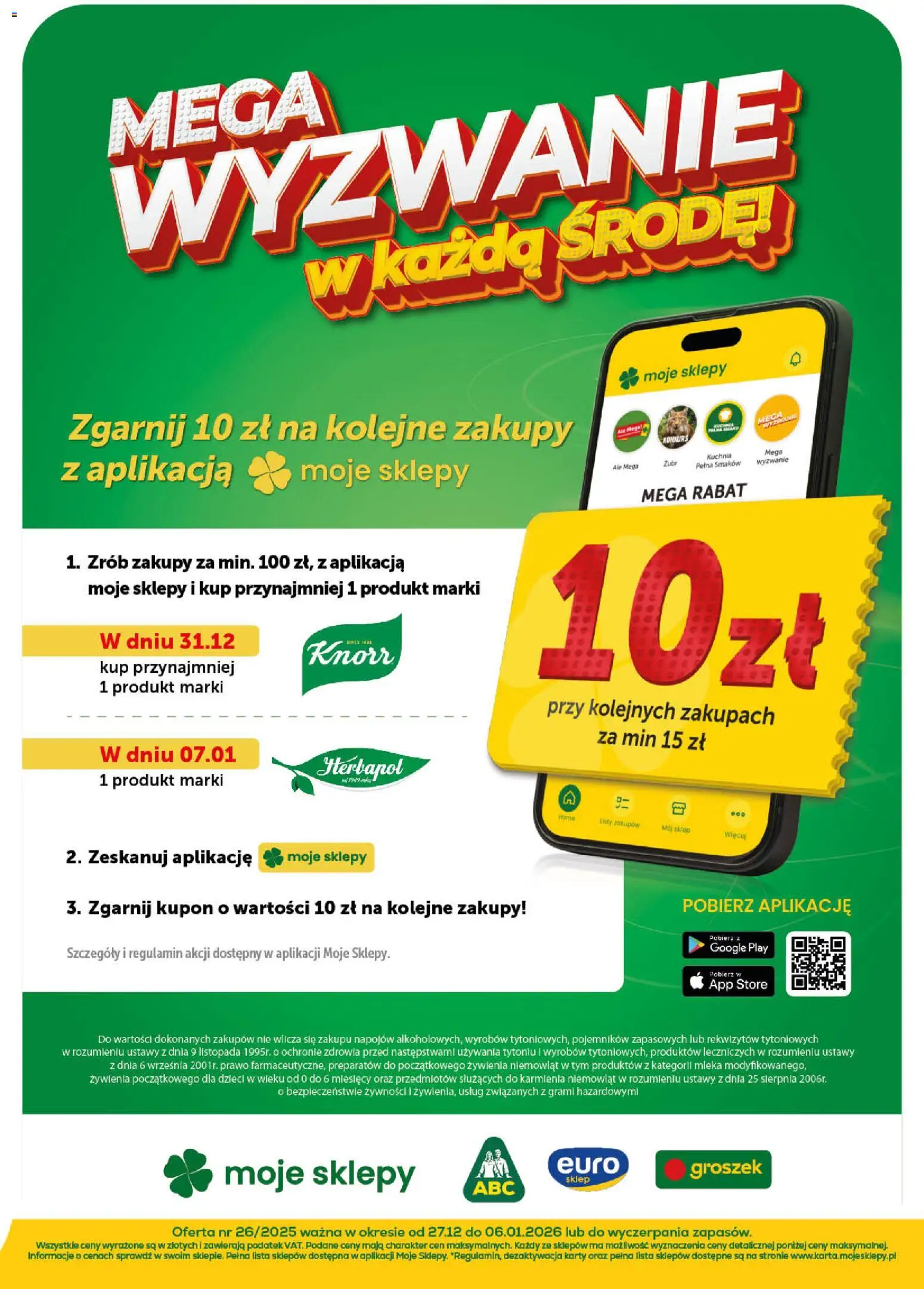 Euro Sklep Gazetka od 27.12.2025 | Strona: 39 | Produkty: Groszek, Mleka