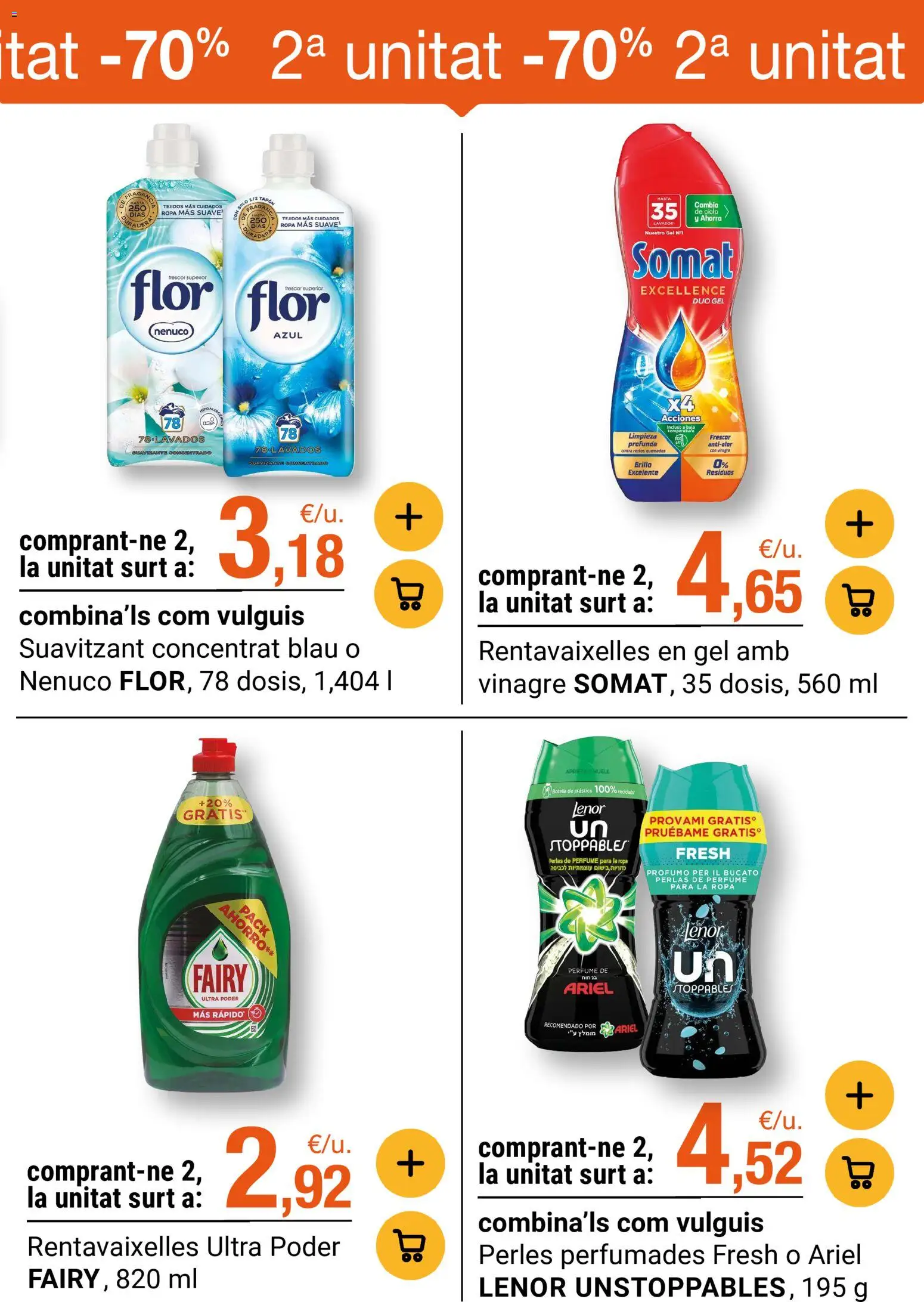 Bonpreu folleto │ válido desde el 17.03.2026 | Página: 33 | Productos: Perfume, Ropa, Suavizante, Δεξαμενή