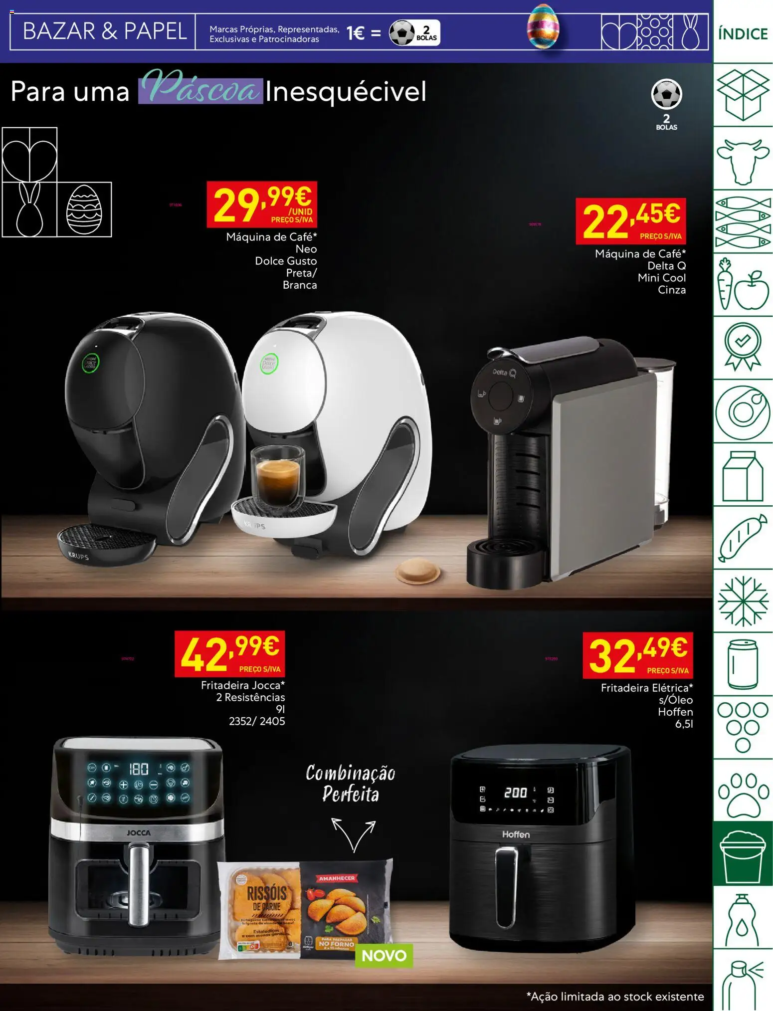 Recheio folheto │ válido de 17.03.2026 | Página: 59 | Produtos: Forno, Delta q, Carne, Dolce gusto